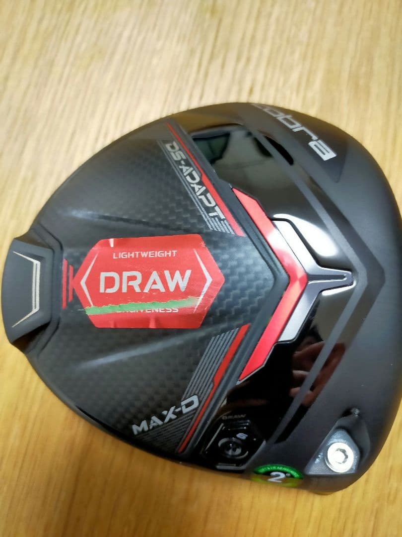 Cobra　ds-adapt MAX-D ドライバー 10.5° ヘッドのみ