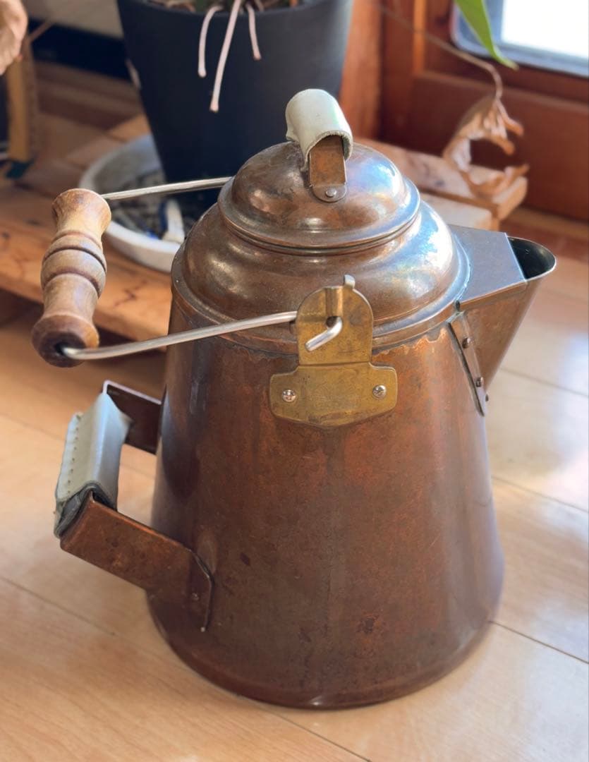 ★クラシック銅製ケトル グランマーコッパーケトル　大