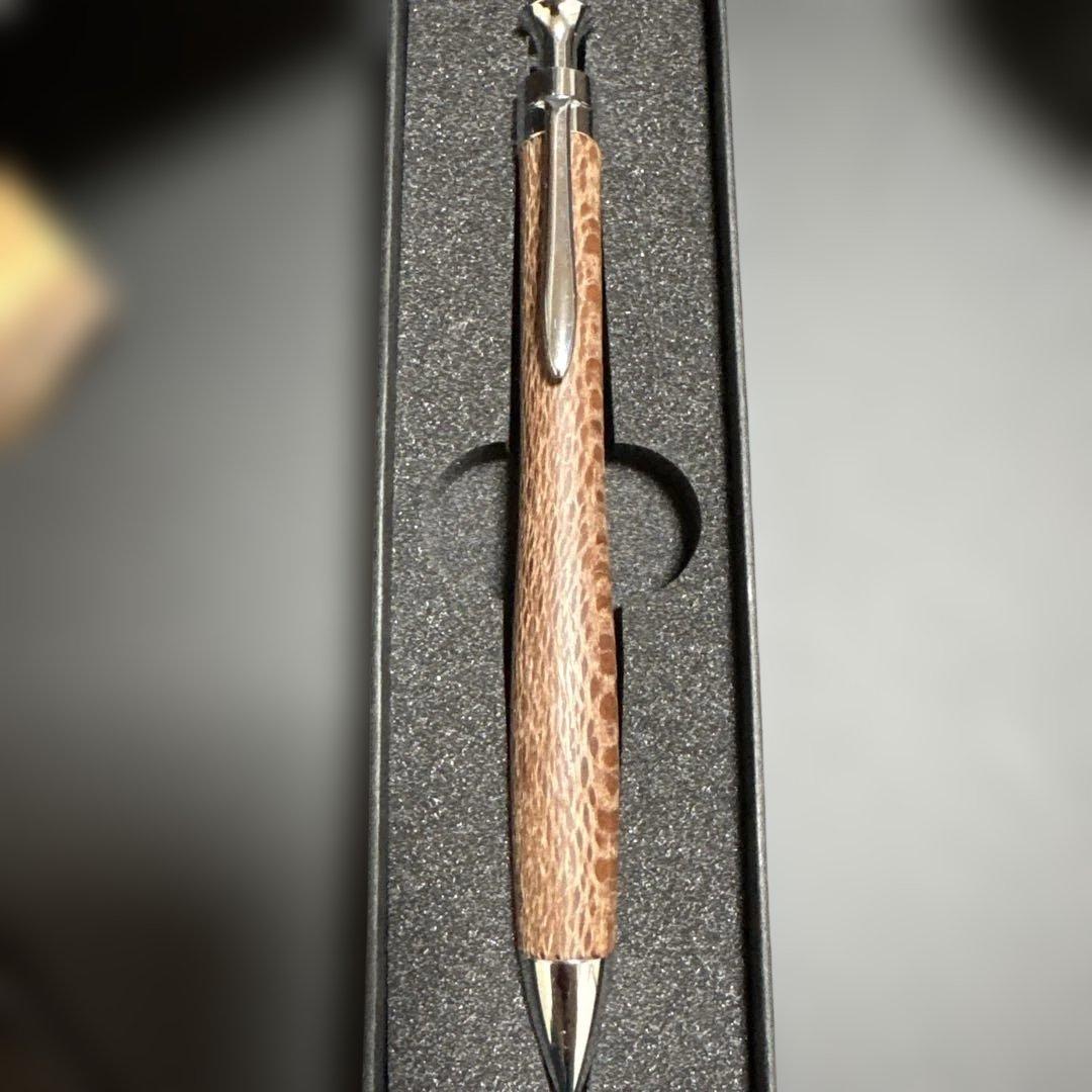 こぶた工房　マカデミアナッツ　極上杢　シャープペンシル0.5ミリ