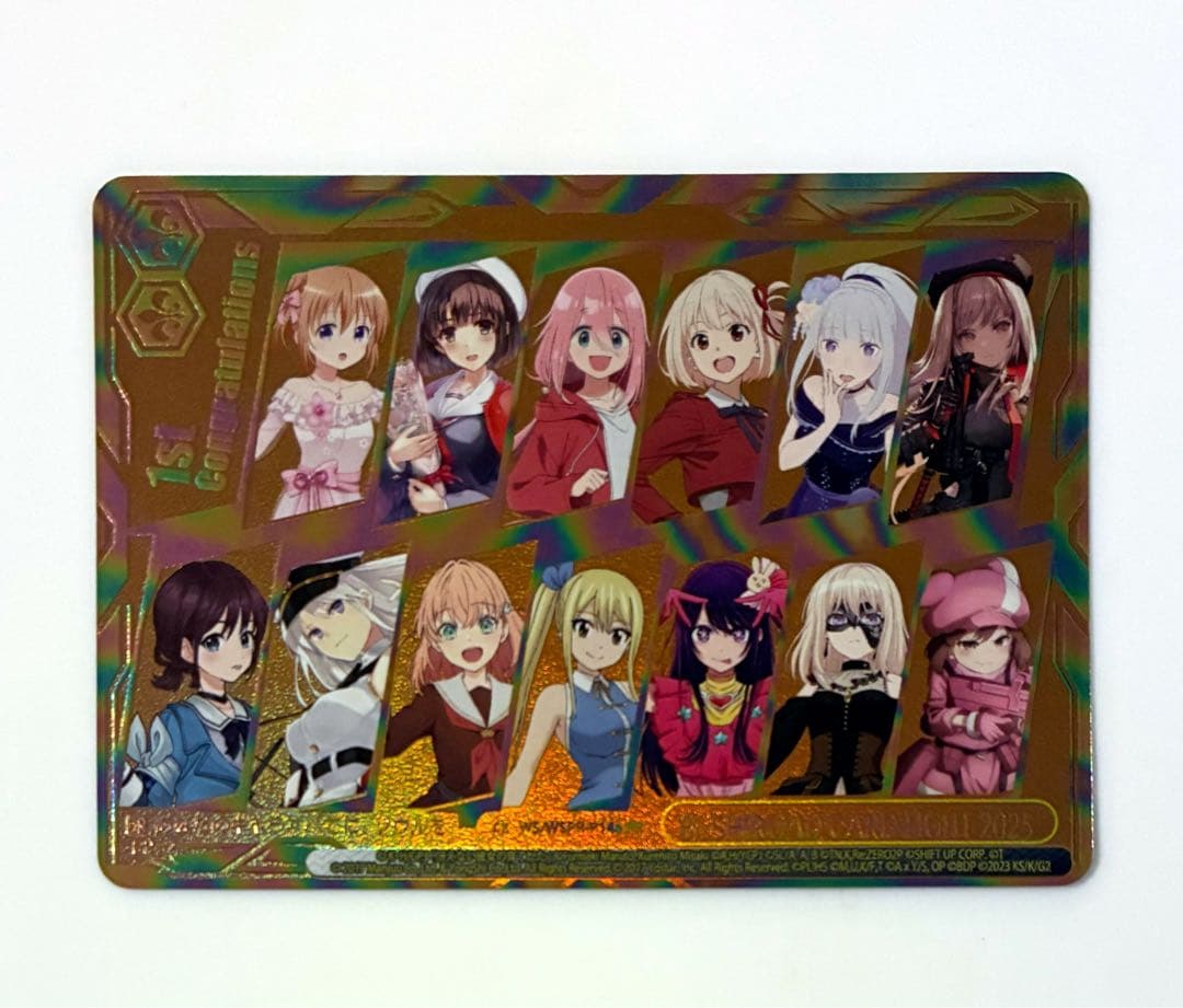 ヴァイスシュヴァルツ BUSHIROAD CARD FIGHT 2025 WSPR-P14a 1st