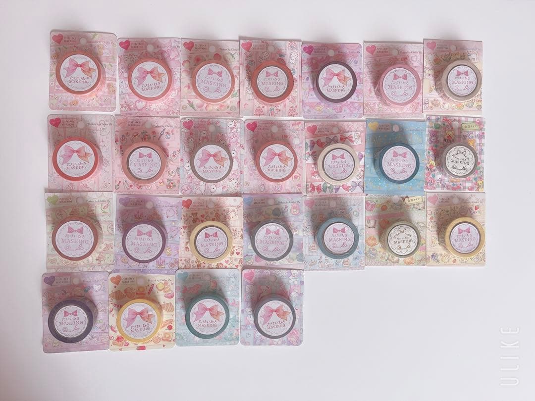 【新品未使用】たけいみき　マスキングテープ　25種