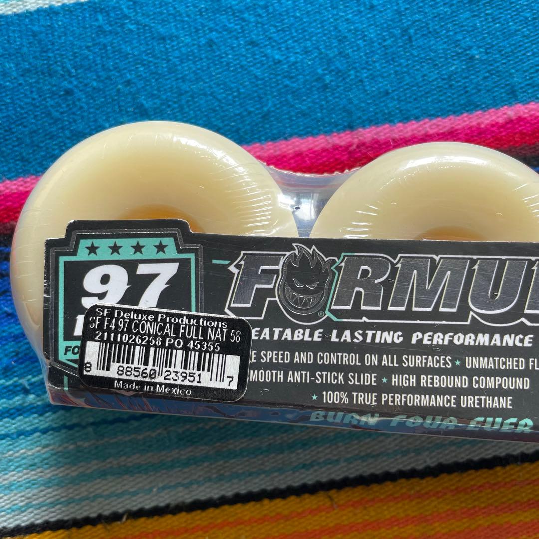 Spitfireフォーマル4コニカルフル58mm97aウィール 定価¥9,130