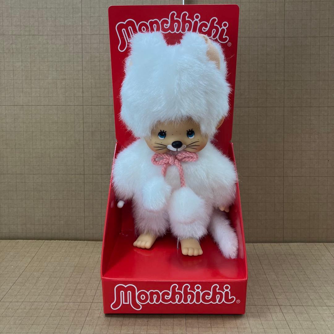 海外限定 アニマル モンチッチ ホワイトキャット 新品未使用
