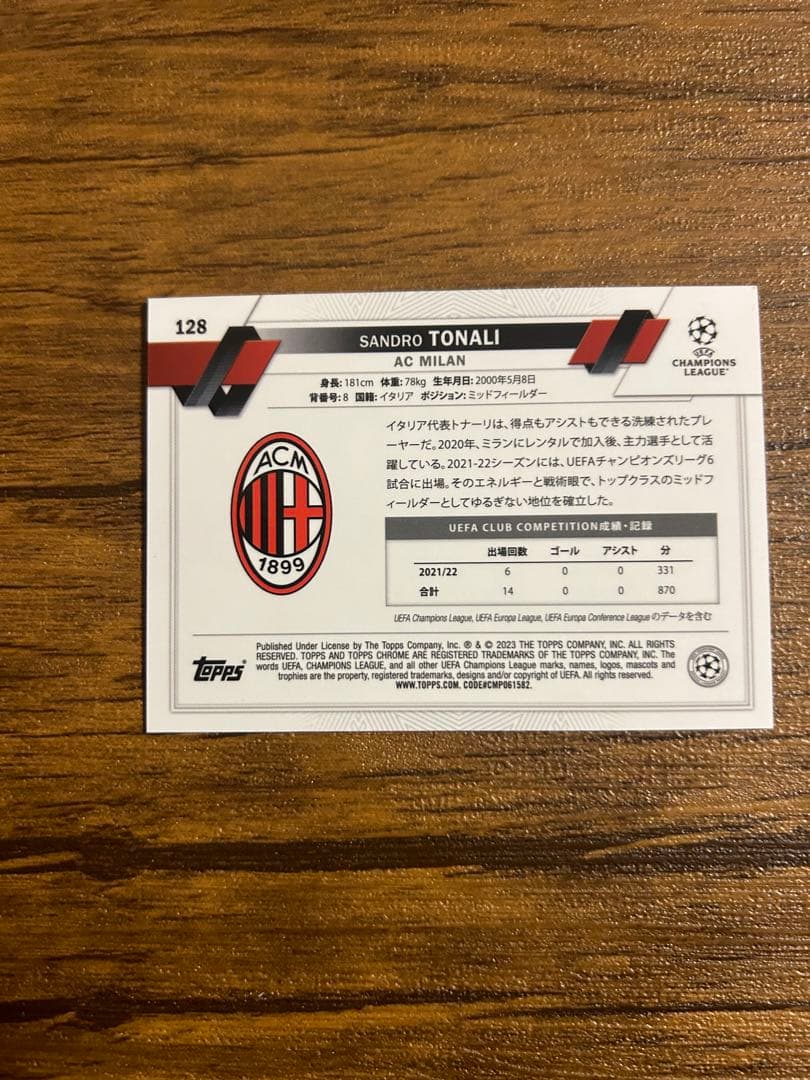 toppsサッカーカード