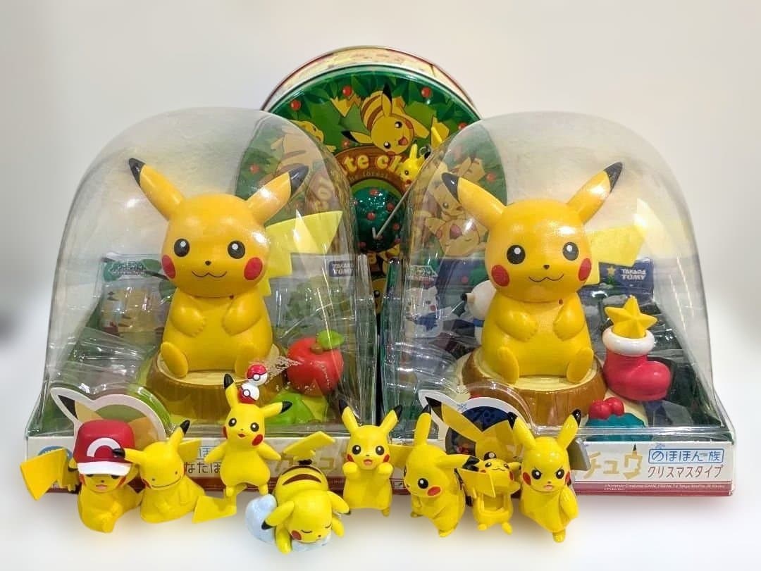 ピカチュウ フィギュア セット クリスマススタイル