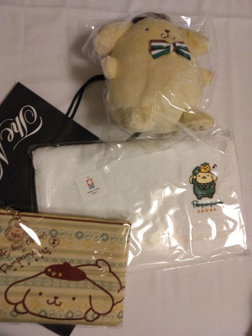 宿泊者限定ノベルティ　ポムポムプリン ホテル ニューオータニ 博多