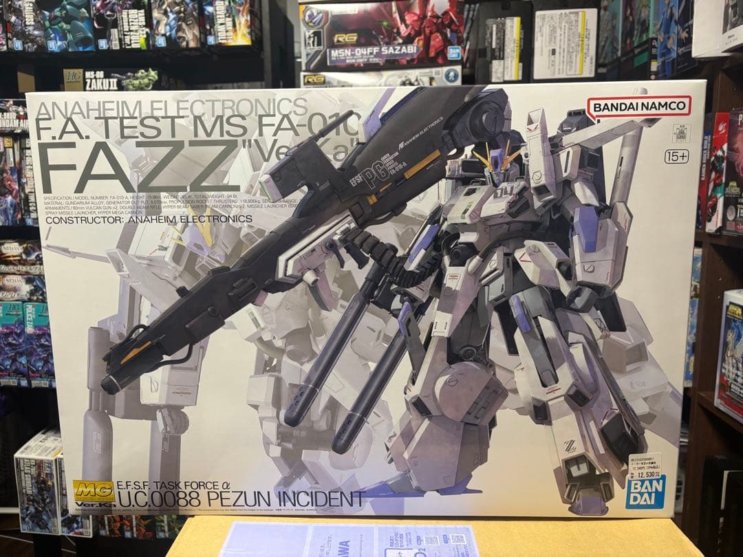 MG 1/100 FAZZ Ver,Ka ガンプラ Ex-sガンダム 再販未開封