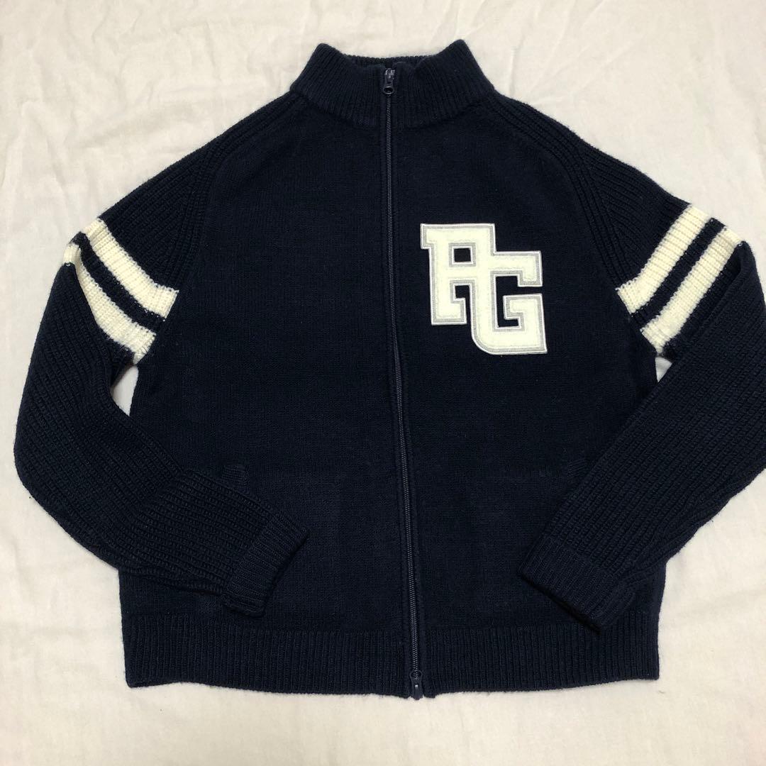 PEARLY GATES パーリーゲイツ フルジップ セーター ネイビー 紺色