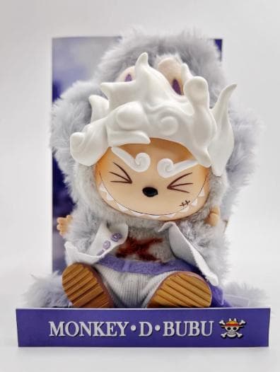 ポップマート ラブブ 改造フィギュア ワンピース ルフィ