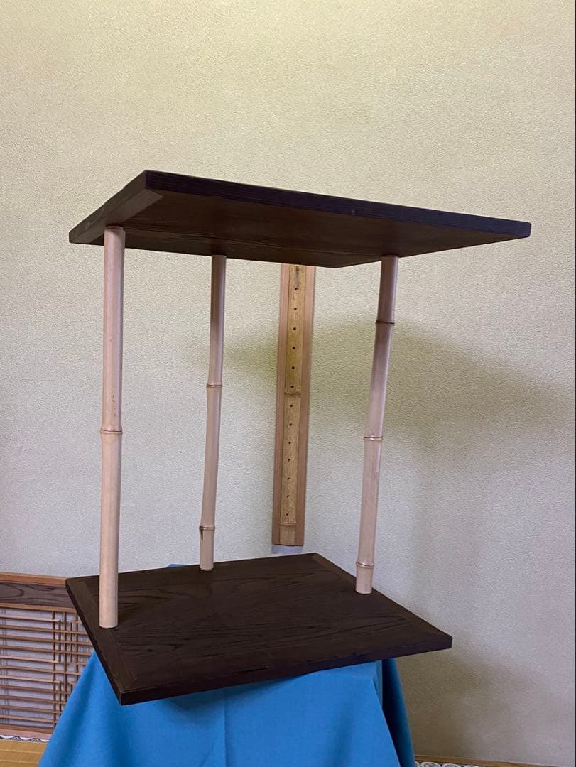 茶道具/五行棚 玄々斎好写 組立式 裏千家