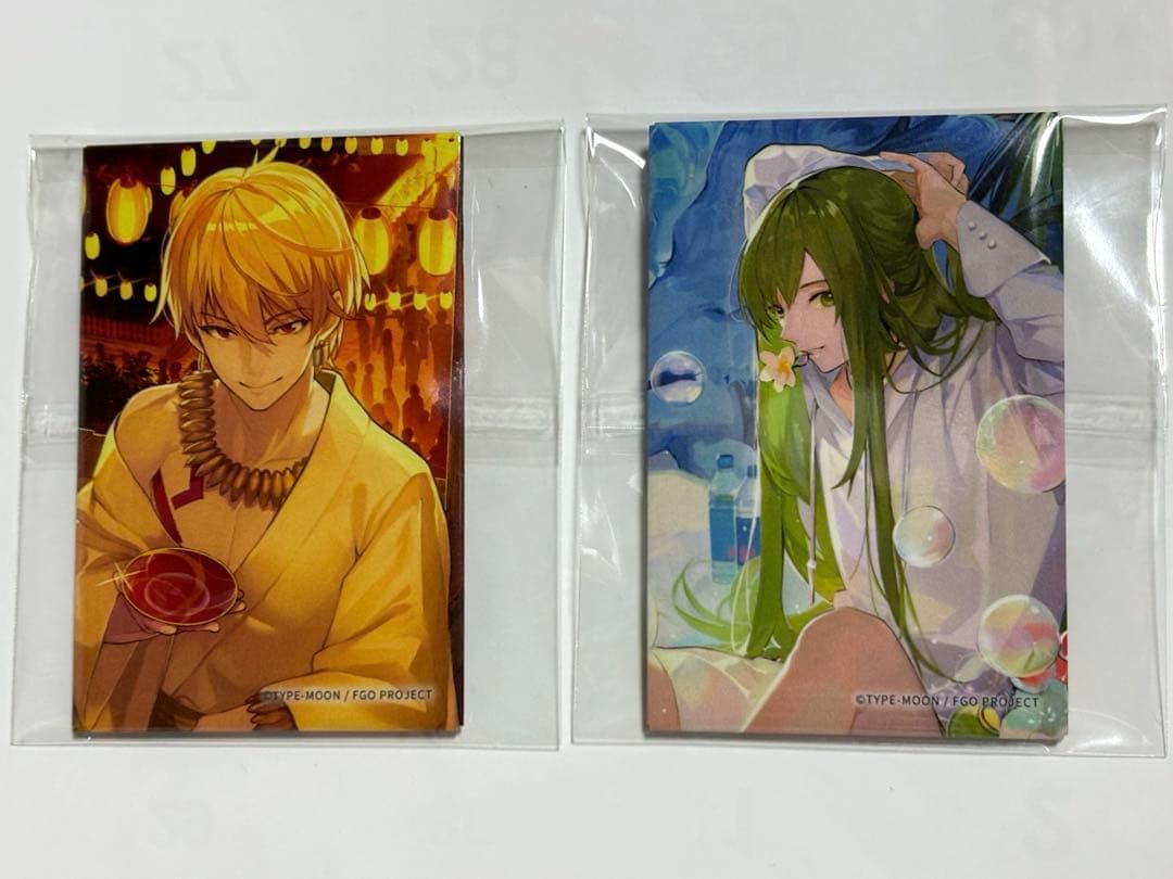 FGO 概念礼装　缶バッジ　ギルガメッシュ　エルキドゥ セット