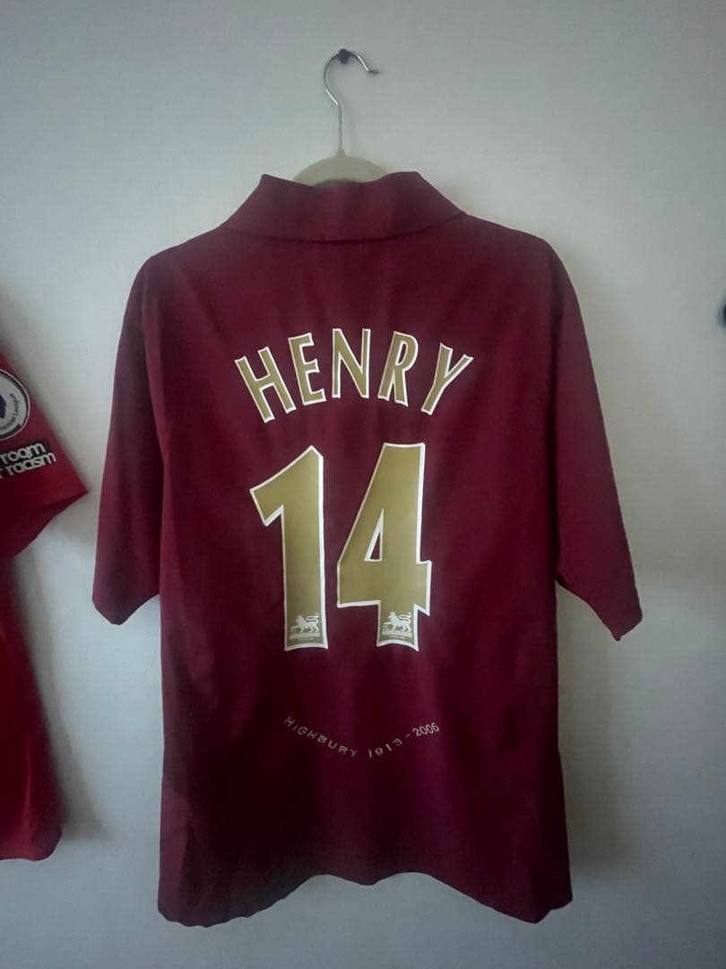 アーセナル ティエリ・アンリ 14番 シャツ