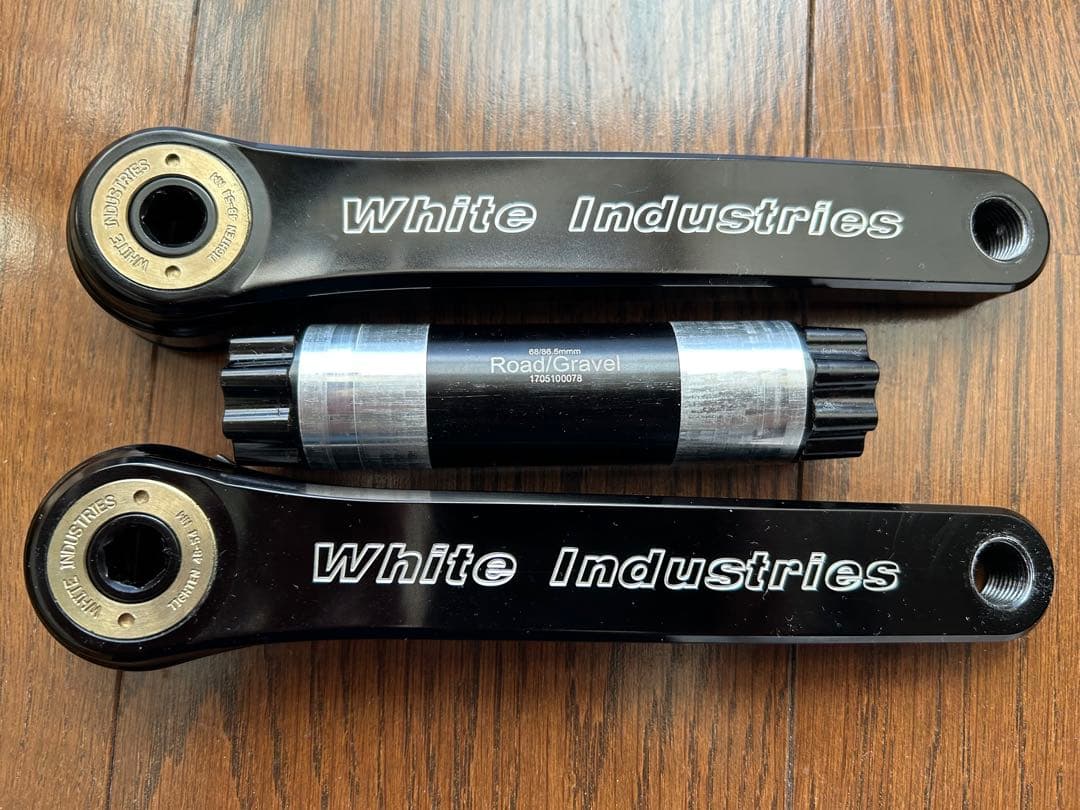 White Industries クランクセット 170mm G30 ブラック