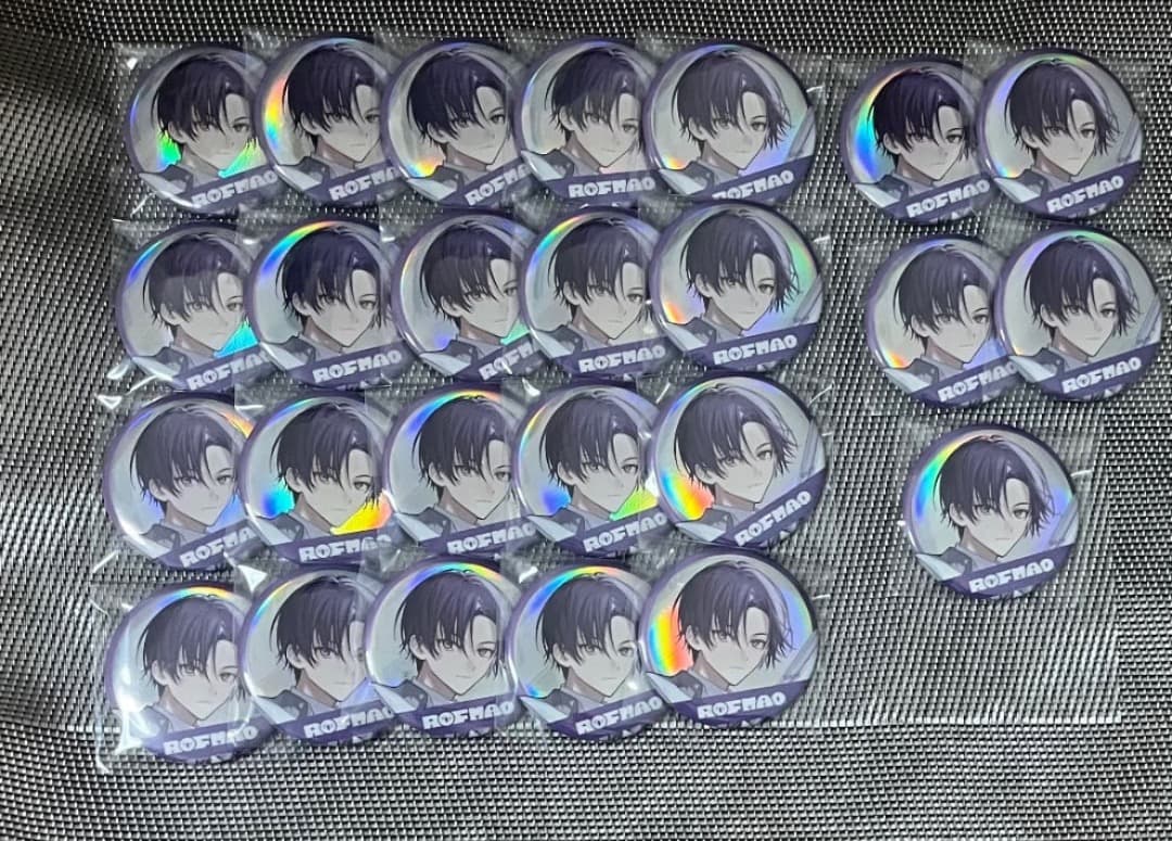 ROF-MAO 2周年　缶バッジ　剣持刀也