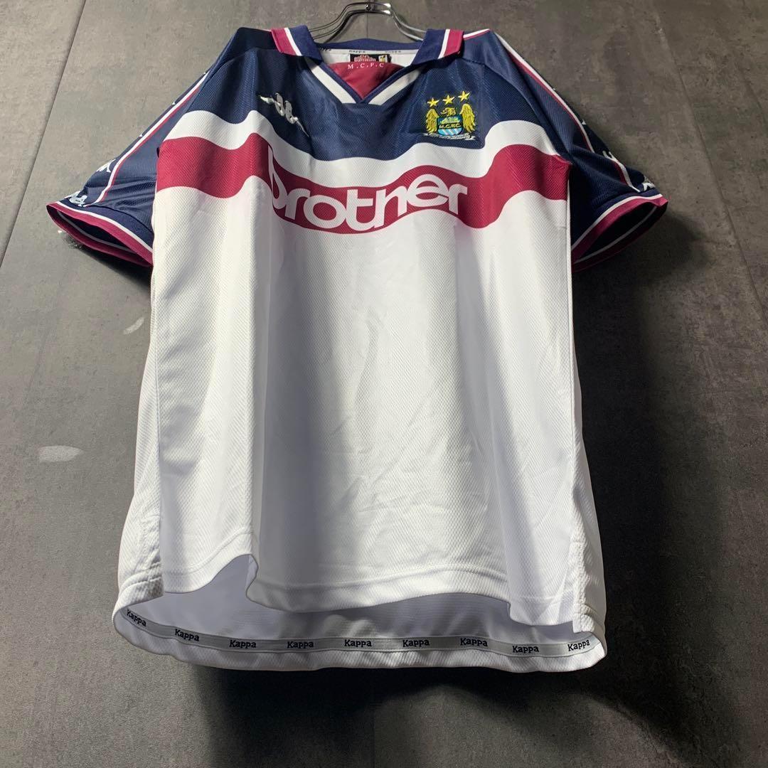 【★マンチェスターシティ】 カッパ サッカー レトロ ユニフォーム 97年 半袖