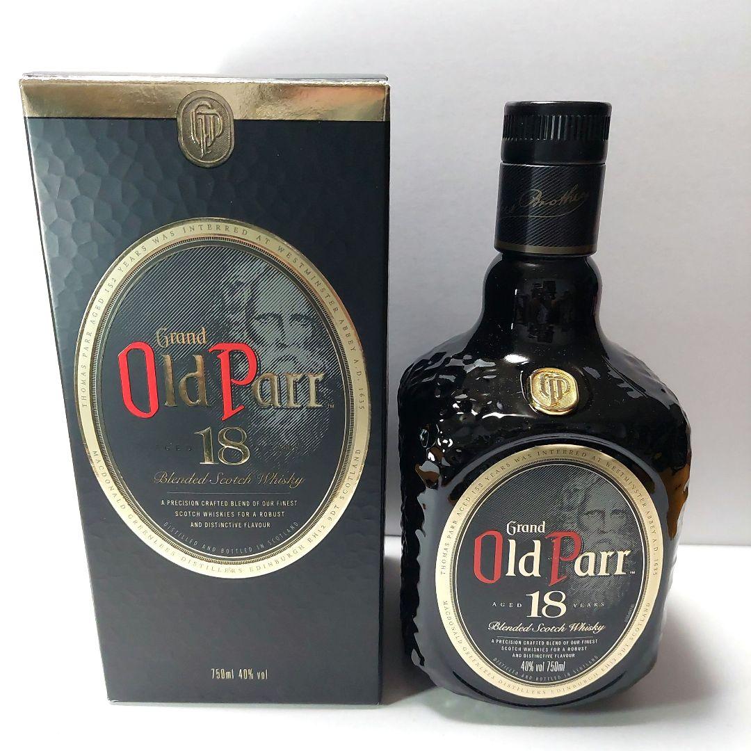 【箱あり未開封】Grand Old Parrオールドパー 18年 750ml