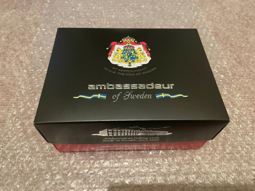 アブ アンバサダー 4501 ファクトリーチューンド 左 レッド 新品、未使用