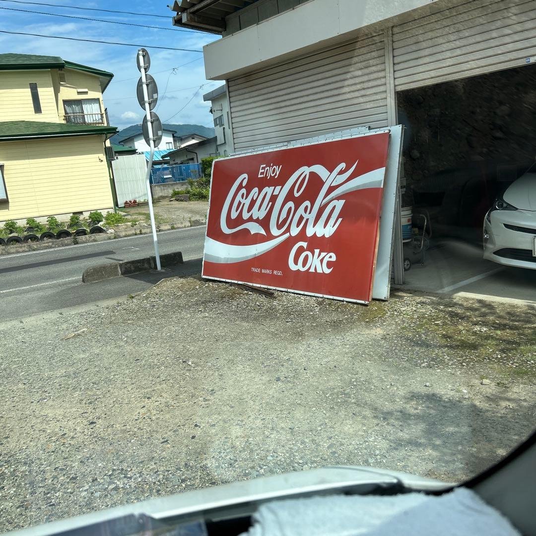 コカコーラのかんばん縦1.6✖️横4.0メートル