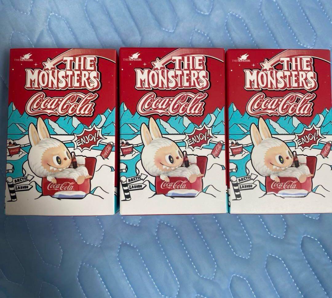 THE MONSTERS LABUBU Coca-Cola 3個セット