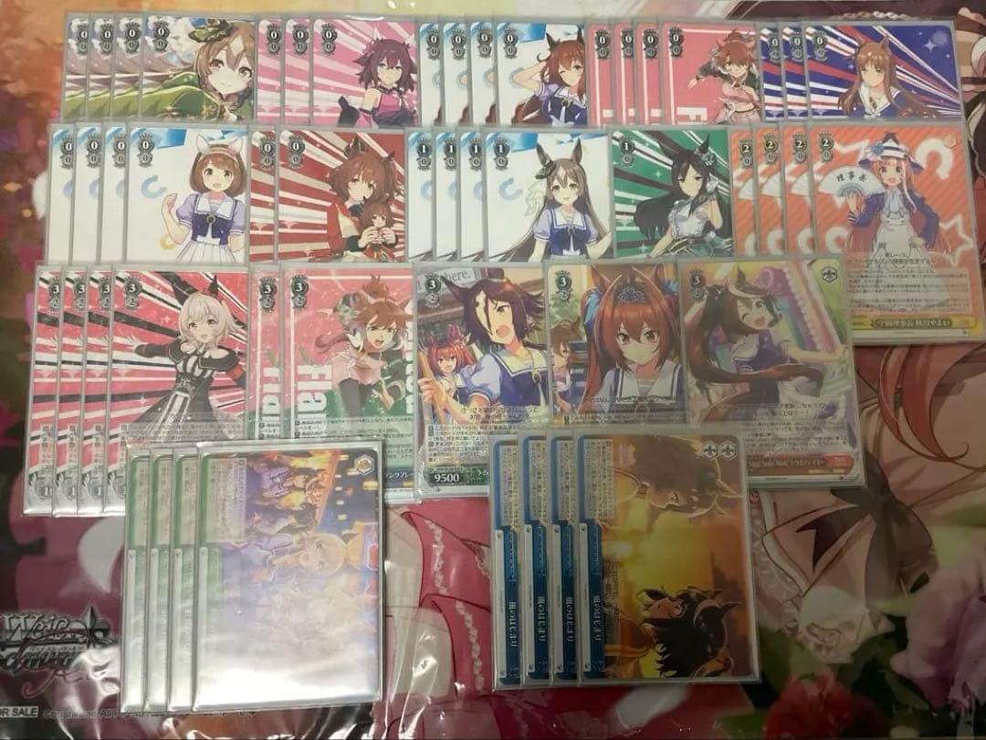 ヴァイスシュヴァルツ　ウマ娘　デッキ+パーツ