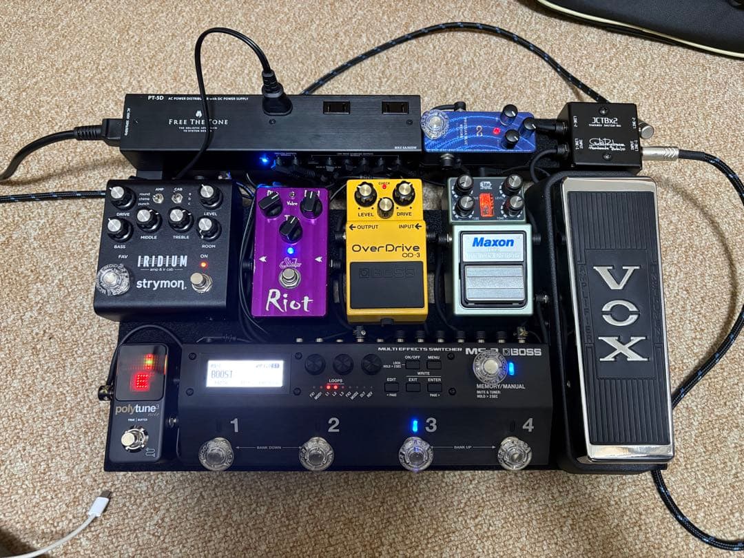 エフェクターボードセット pedal train