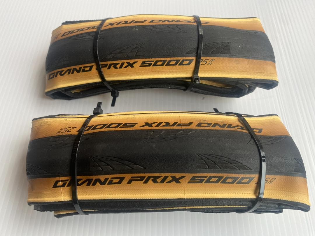 GRAND PRIX 5000 クリンチャータイヤ 25C 2本