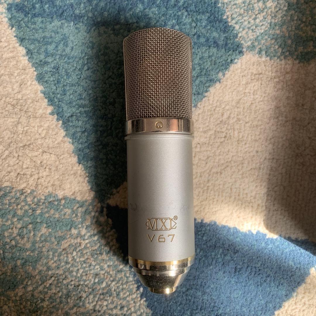 ケースあり MXL V67 コンデンサーマイク シルバー