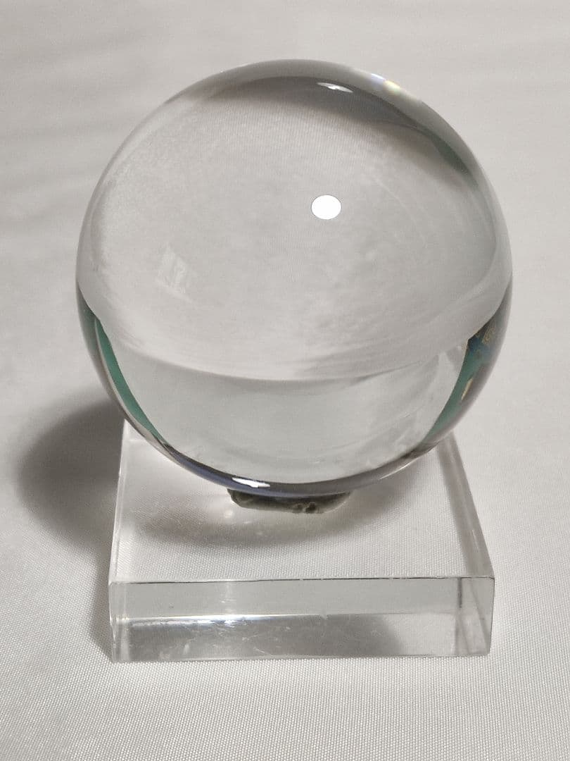 パワーストーン　天然石　ロック・クリスタル　丸玉　径51.4mm　No.316