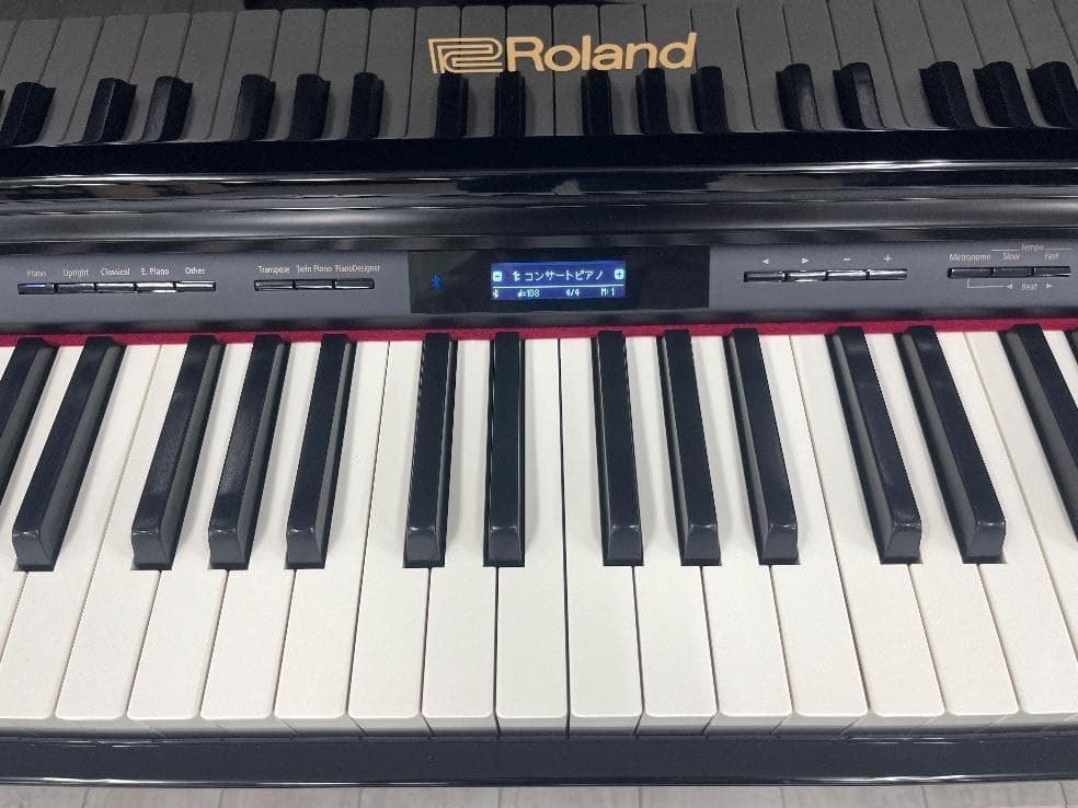 ★ 74034【電子ピアノ】ROLAND　GP607PE　18年製