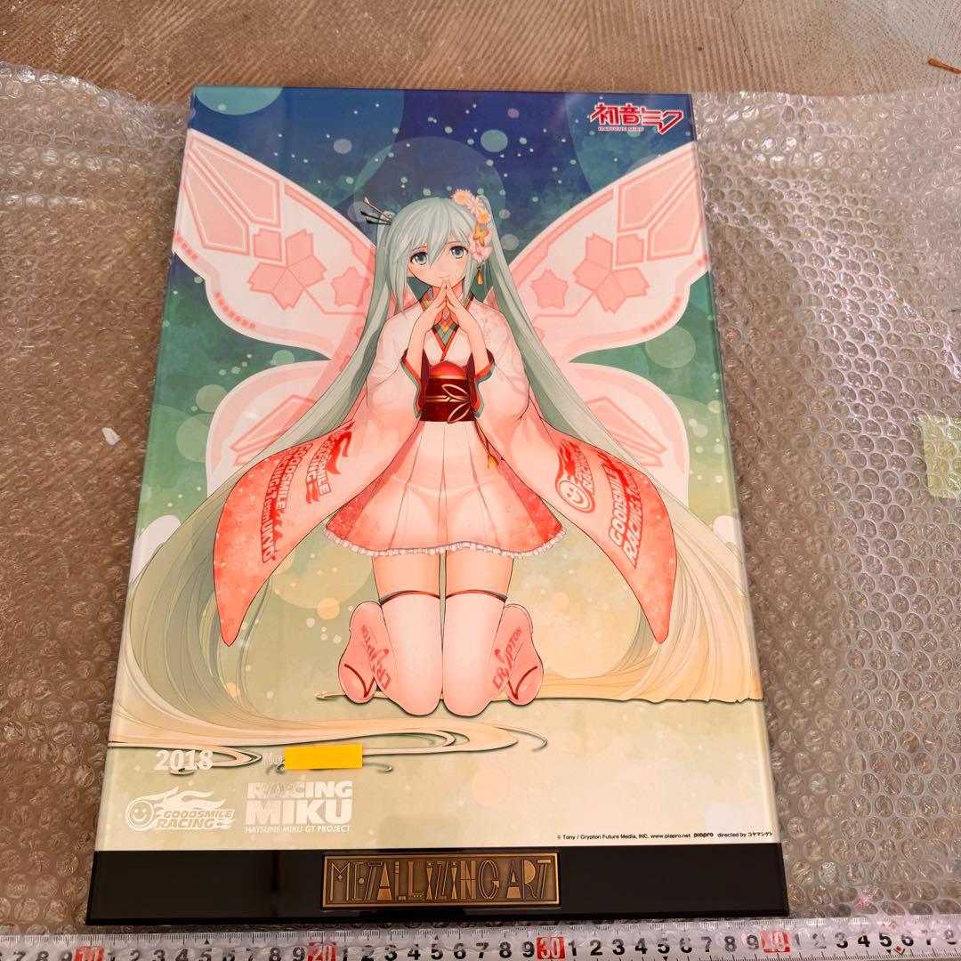 交渉可　メタライズアート デザインAレーシングミクTony晴着Ver.