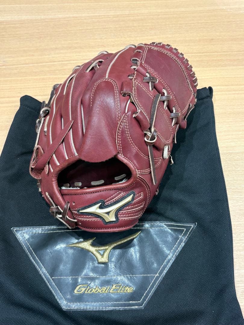 T*A様 ミズノ グローバルエリート 一般軟式 グローブ グラブ 投手用