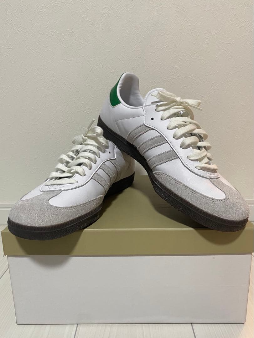 KITH×adidas Originals Samba White/Green