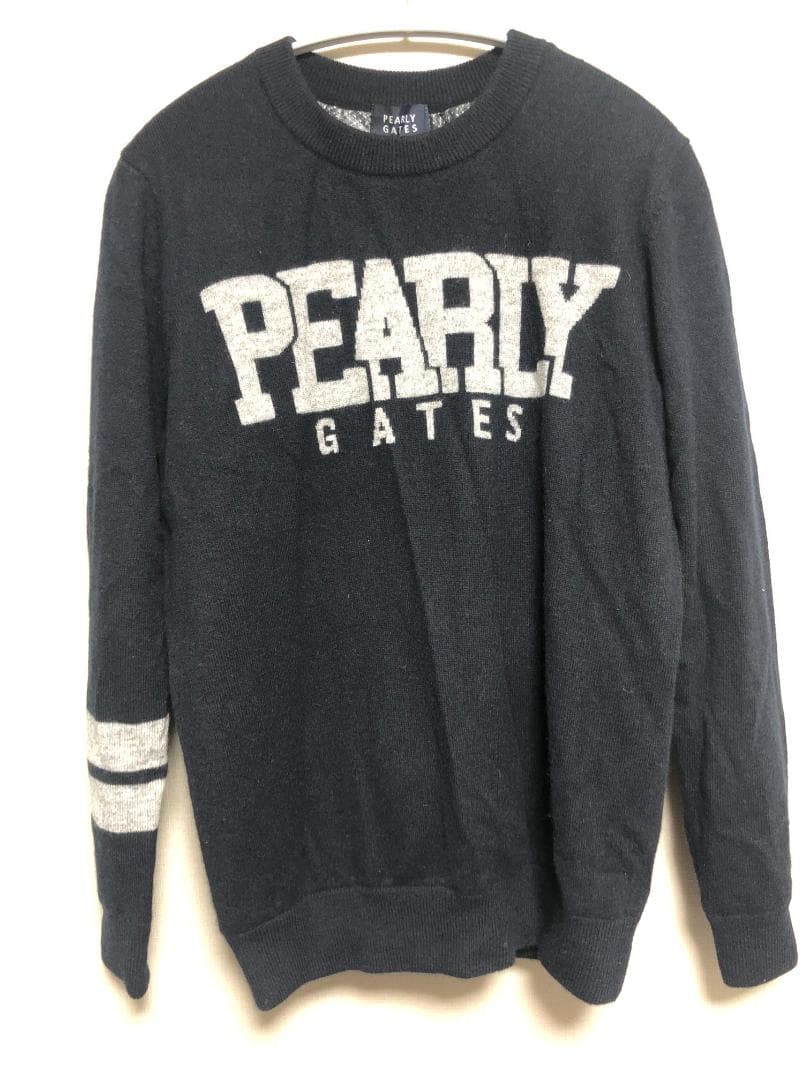 未使用 5万 カシミヤ天竺 DIAPLEX ネイビー 4 M 紺 プルオーバー