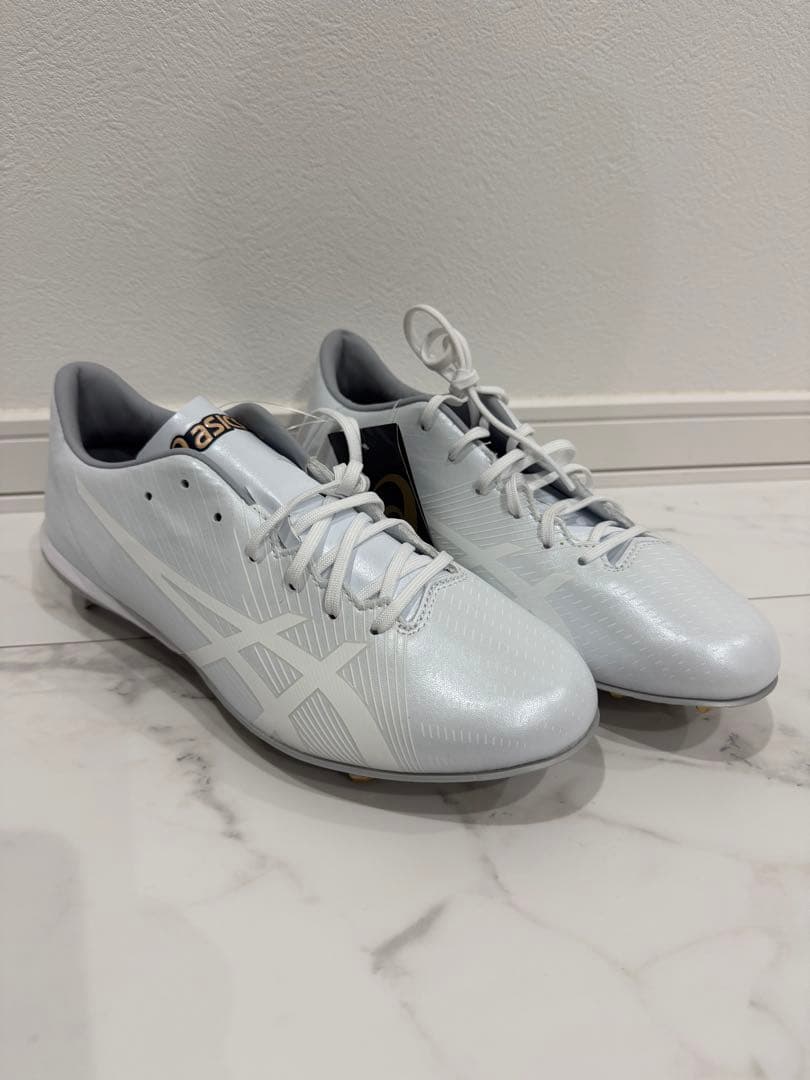 アシックス ゴールドステージ I-PRO MA2 白スパイク 高校野球対応 金具