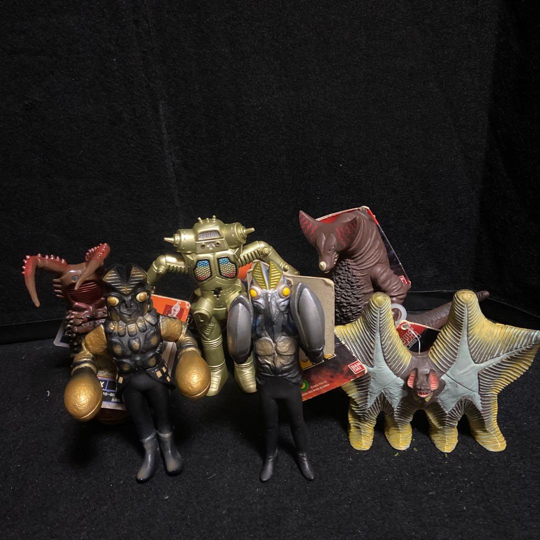 ウルトラ怪獣ソフビ　タグ付き　6個セット