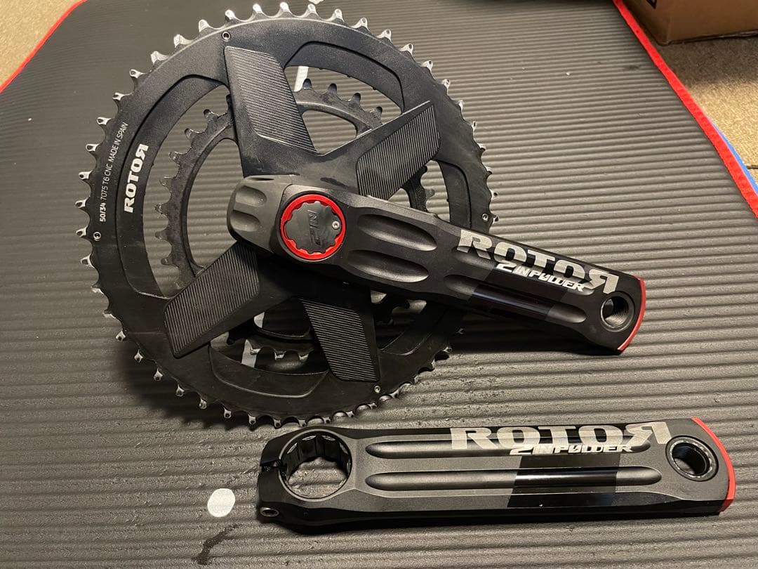 ROTOR 2inPower クランクセット 165mm ボトムブラケット付き