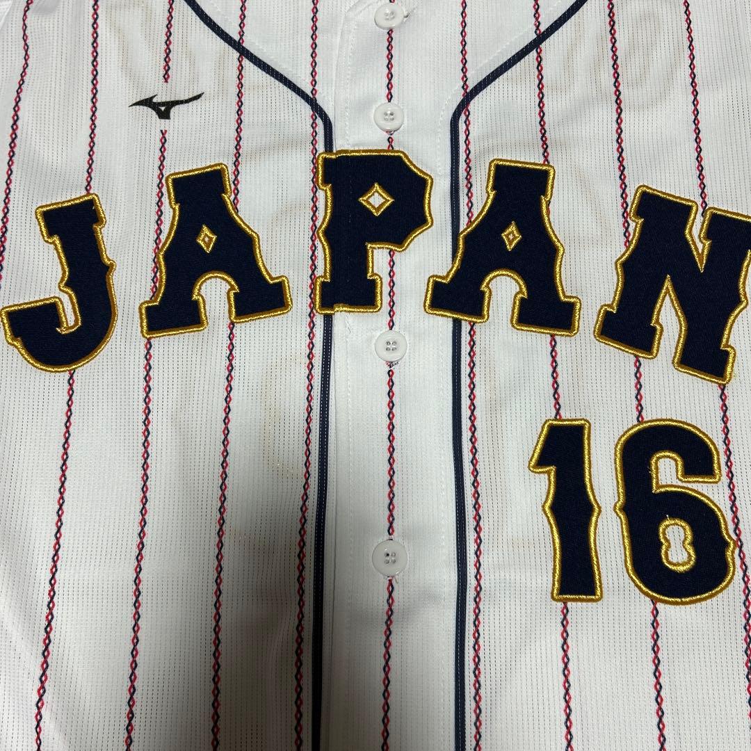 大谷翔平　WBCユニフォーム　刺繍　Lサイズ