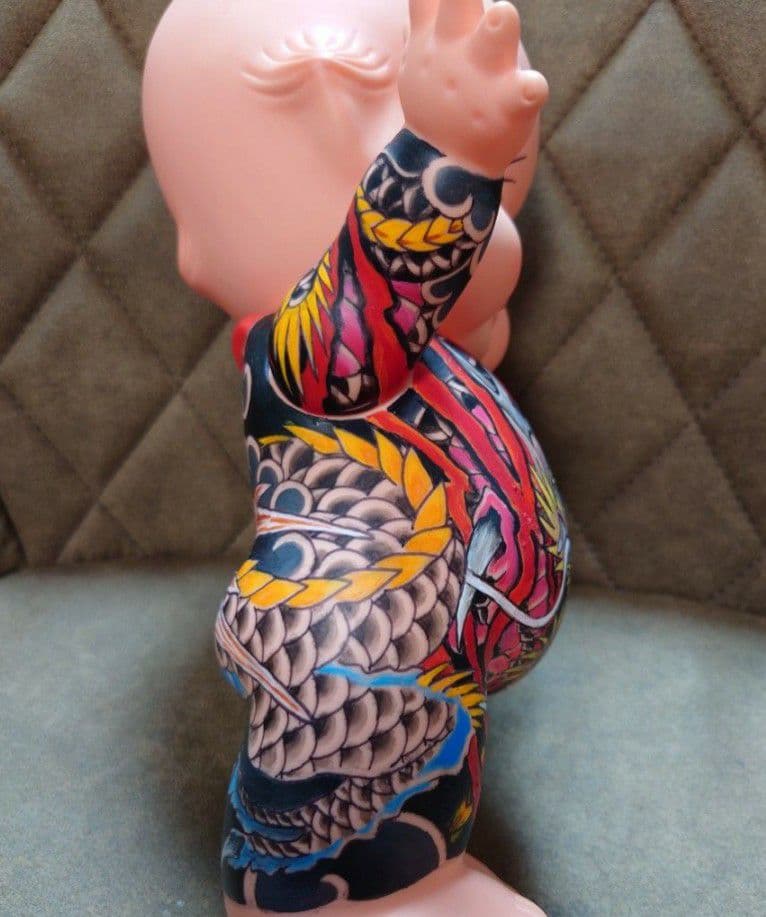 刺青 / TATTOO キュピー ハンドペイント JapaneseTATTOO