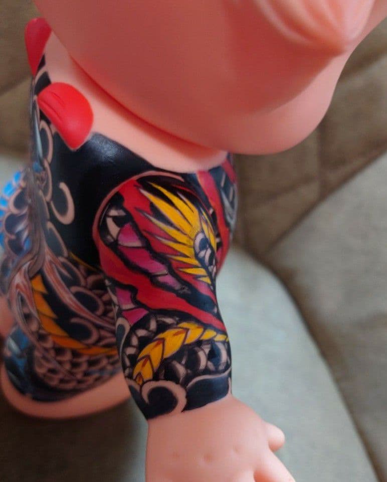 刺青 / TATTOO キュピー ハンドペイント JapaneseTATTOO