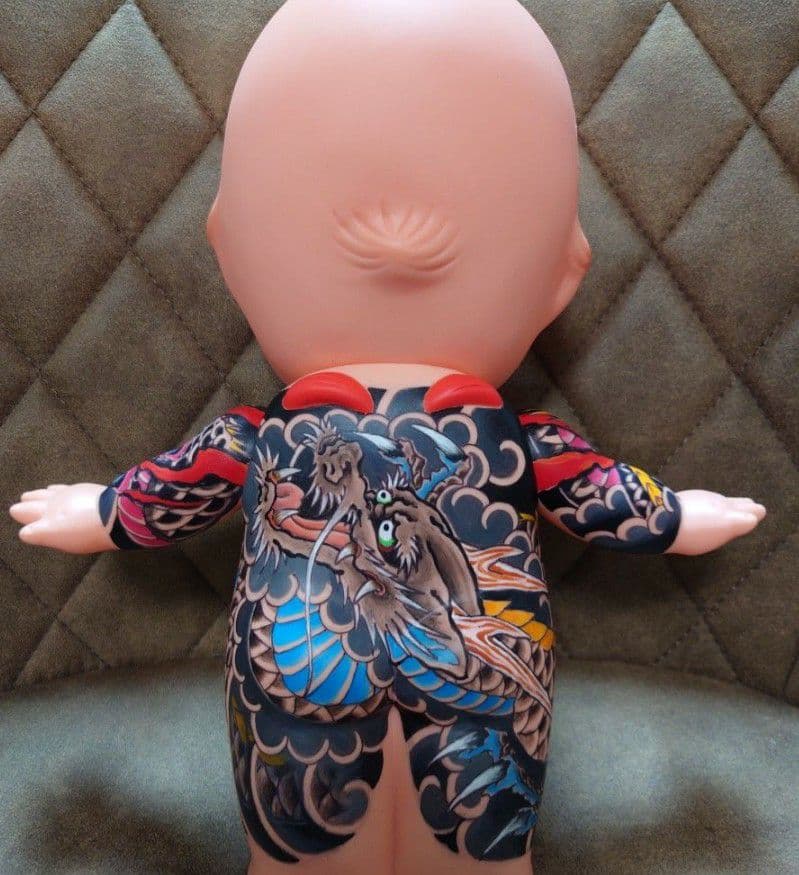 刺青 / TATTOO キュピー ハンドペイント JapaneseTATTOO