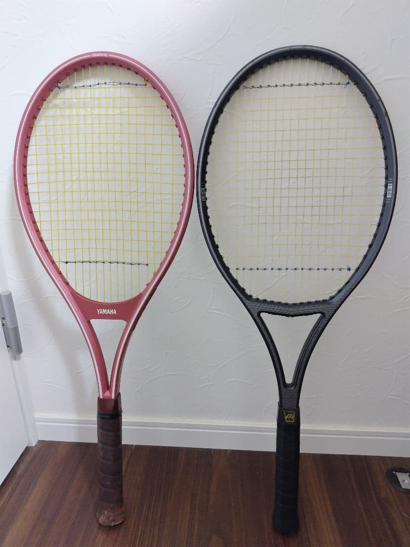 【2本セット】 レア ヴィンテージ テニスラケット YAMAHA＆MIZUNO