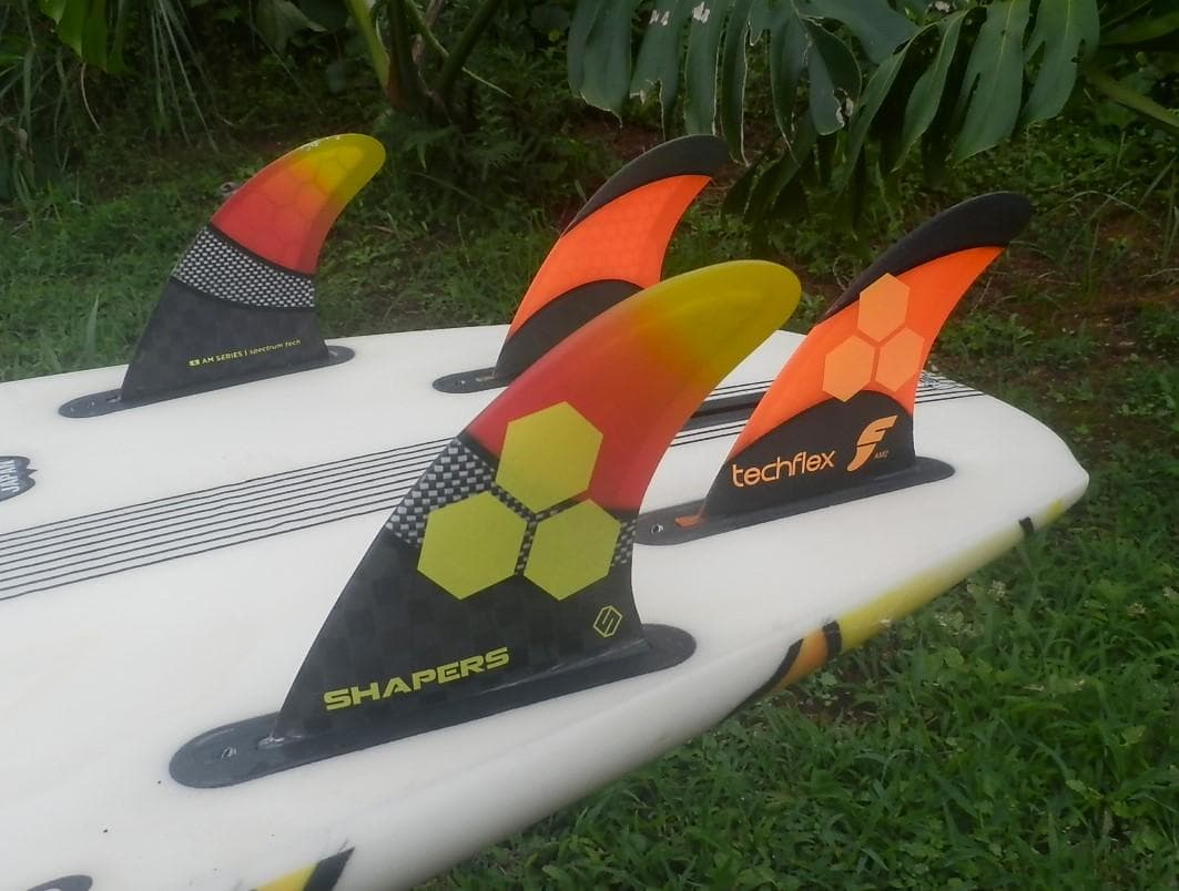 アルメリック　クワッドフィン　フューチャーズ　techflex　SHAPERS