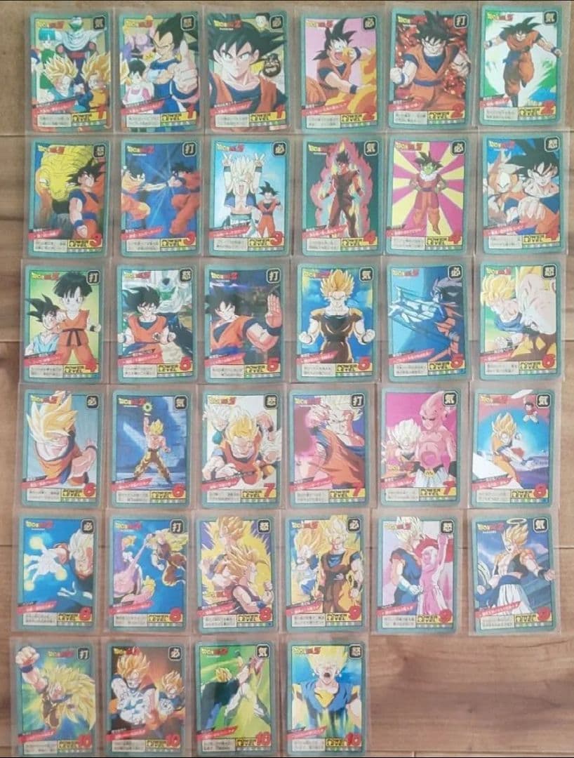 ドラゴンボールZ スーパーバトル ノーマルカード３４枚セット