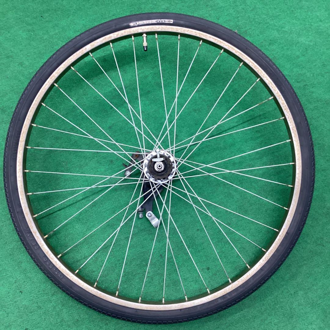 ステンレスリム　後輪 26インチ 内装3段 ローラーブレーキ 電動アシスト自転車