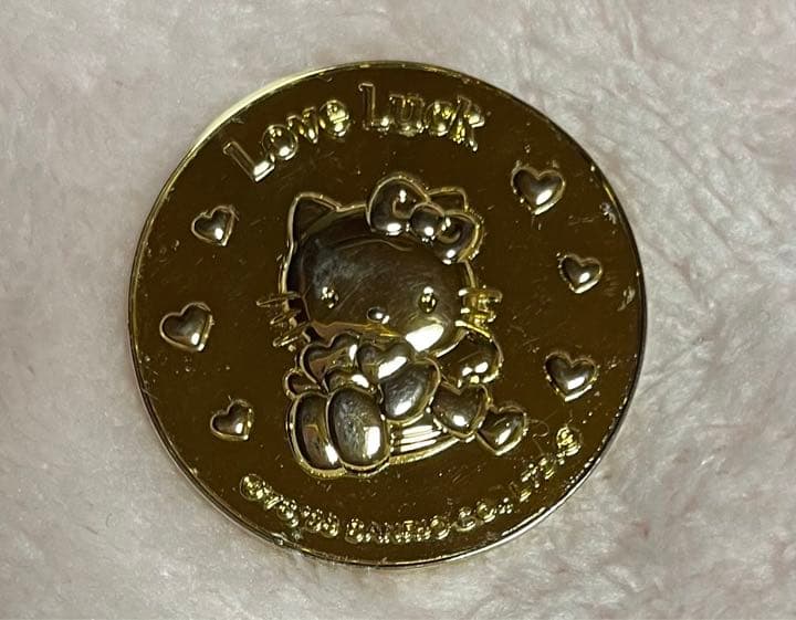 【入手困難一点物】サンリオ平成レトロ ゴールドハローキティ