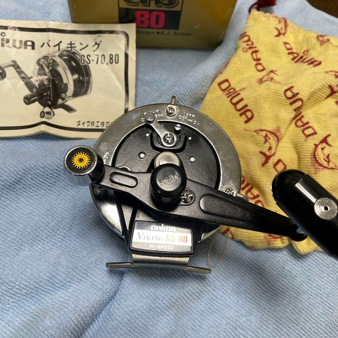 希少品超美品　Daiwa Viking GS-80 ベイトリール