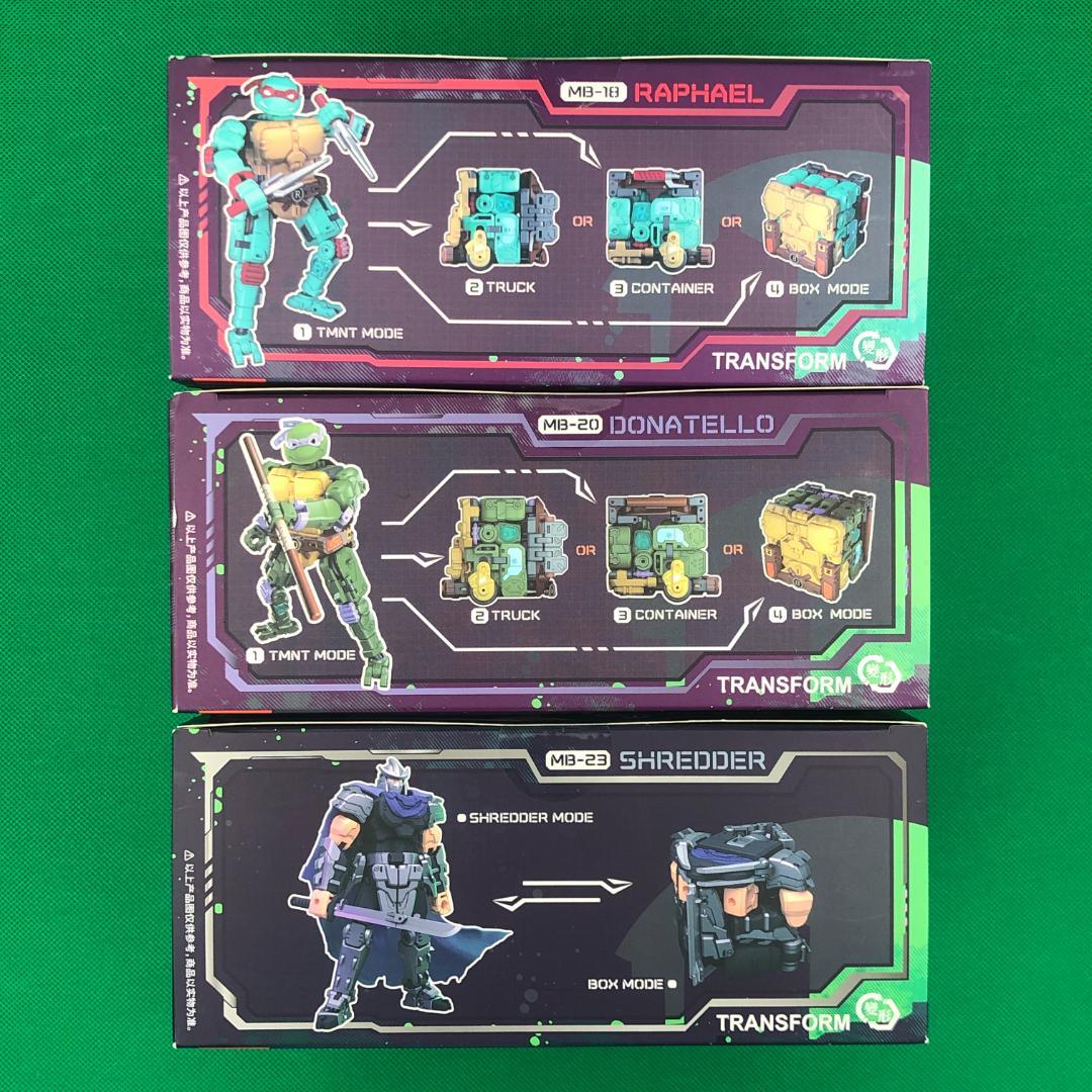 MEGABOX　ラファエロ　ドナテロ　シュレッダー【新品】ニンジャ・タートルズ