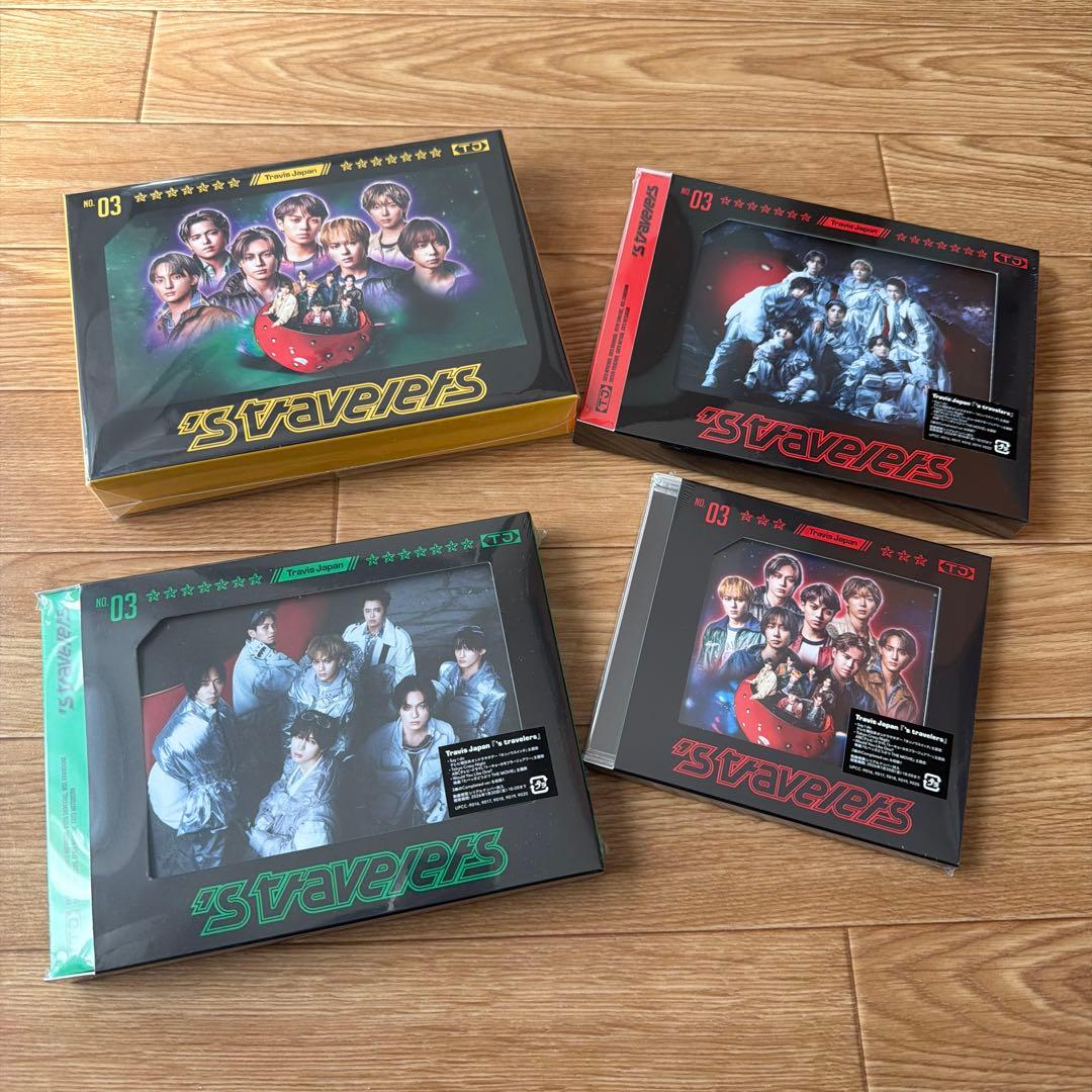 Travis Japan 3rdアルバム ’s travelers 4形態FC盤