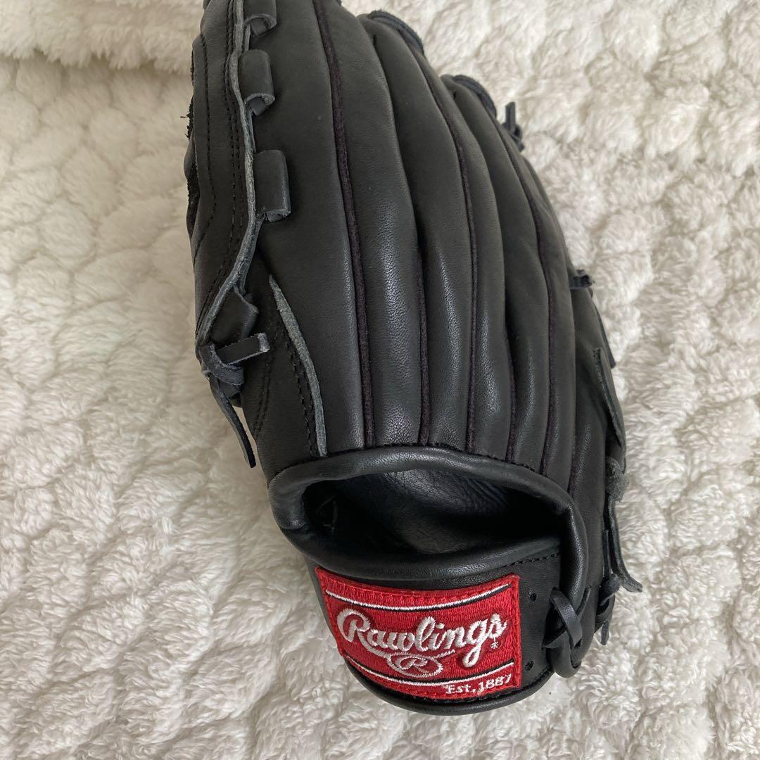 Rawlings NeoFit 硬式野球グローブ 黒　練習　試合　社会人　学生