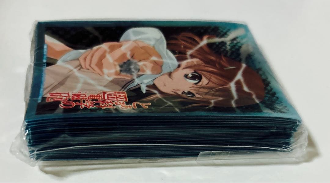 未開封品　とある科学の超電磁砲　御坂美琴　スリーブ